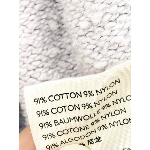 Free People Lavender Textured Pullover Sweater S | Balloon Sleeve Cozy Fit - Picture 9 of 10